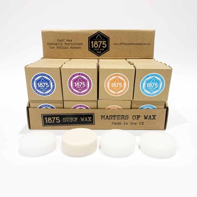 1875 Sports Waxes Surf Wax Presentation Box Open Product